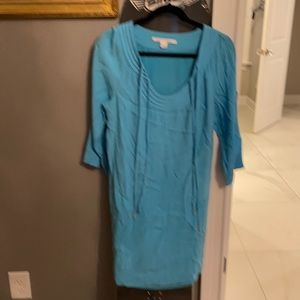 Diane Von Furstenberg Blue shift dress size 6